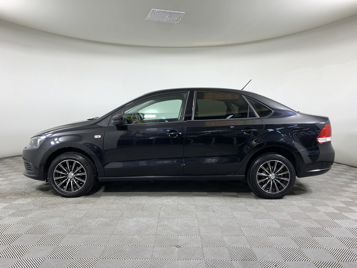 VOLKSWAGEN Polo 1.6, 2014 года, Автоматическая, ЧЕРНЫЙ