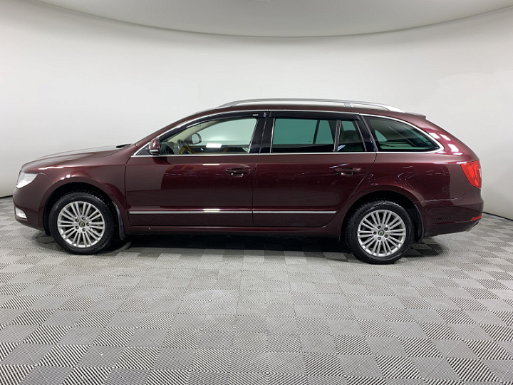 SKODA Superb 2, 2012 года, Робот, Вишневый