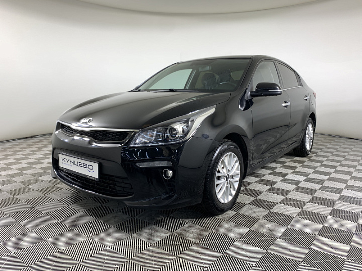 KIA Rio 1.6, 2019 года, Автоматическая, ЧЕРНЫЙ