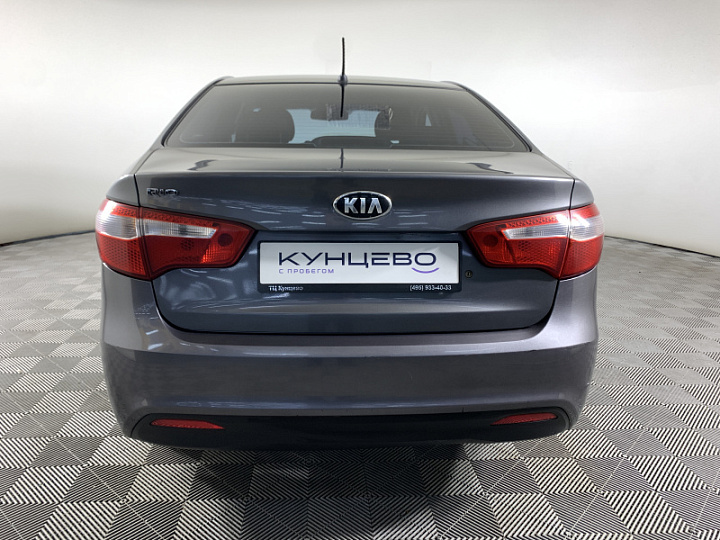 KIA Rio 1.4, 2014 года, Механика, ТЕМНО-СЕРЫЙ