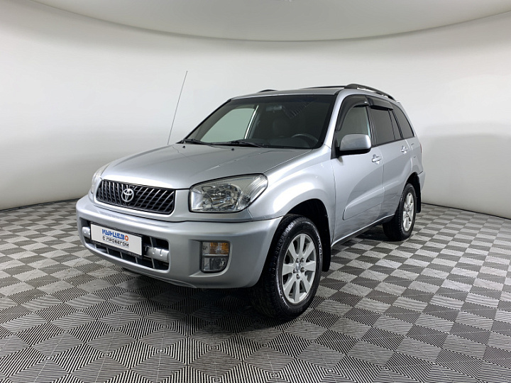TOYOTA RAV4 2, 2002 года, Автоматическая, Серебристый