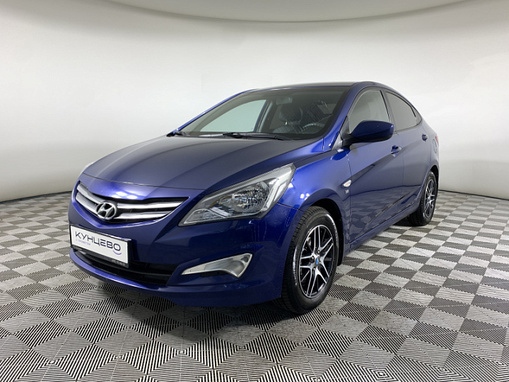 HYUNDAI Solaris 1.6, 2016 года, Автоматическая, СИНИЙ