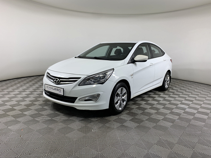 HYUNDAI Solaris 1.6, 2015 года, Механика, БЕЛЫЙ
