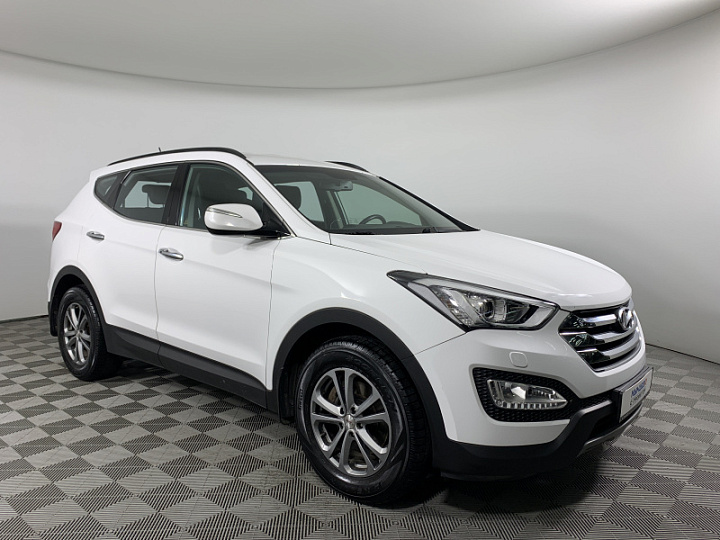 HYUNDAI Santa Fe 2.4, 2012 года, Автоматическая, БЕЛЫЙ