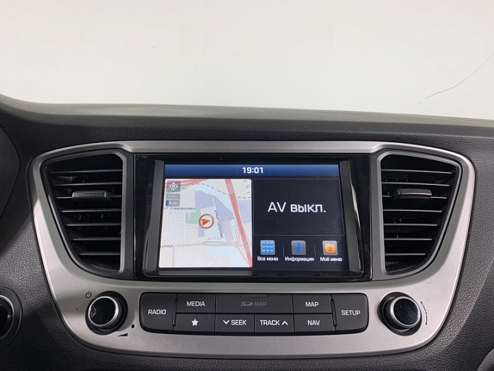 HYUNDAI Solaris 1.6, 2017 года, Автоматическая, СИНИЙ