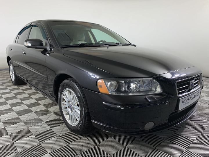 VOLVO S60 2.4, 2007 года, Автоматическая, ЧЕРНЫЙ