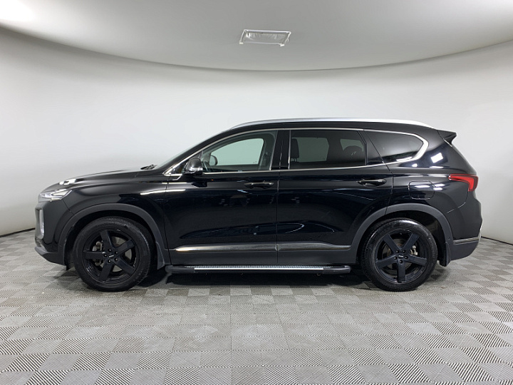 HYUNDAI Santa Fe 2.2, 2019 года, Автоматическая, ЧЕРНЫЙ