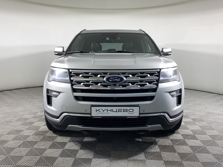 FORD Explorer 3.5, 2018 года, Автоматическая, Серебристый