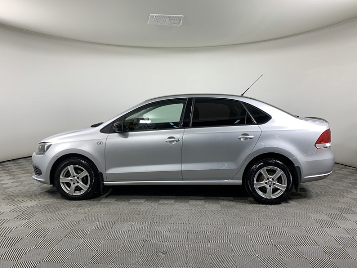 VOLKSWAGEN Polo 1.6, 2012 года, Автоматическая, Серебристый