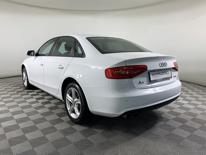 AUDI A4 2, 2013 года, Вариатор, БЕЛЫЙ