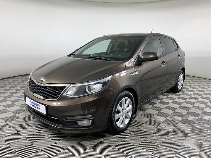 KIA Rio 1.6, 2016 года, Механика, КОРИЧНЕВЫЙ
