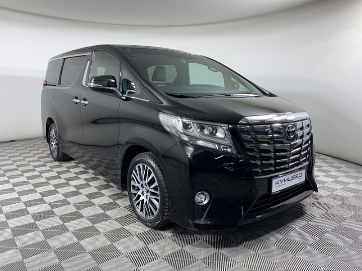 TOYOTA Alphard 3.5, 2016 года, Автоматическая, ЧЕРНЫЙ