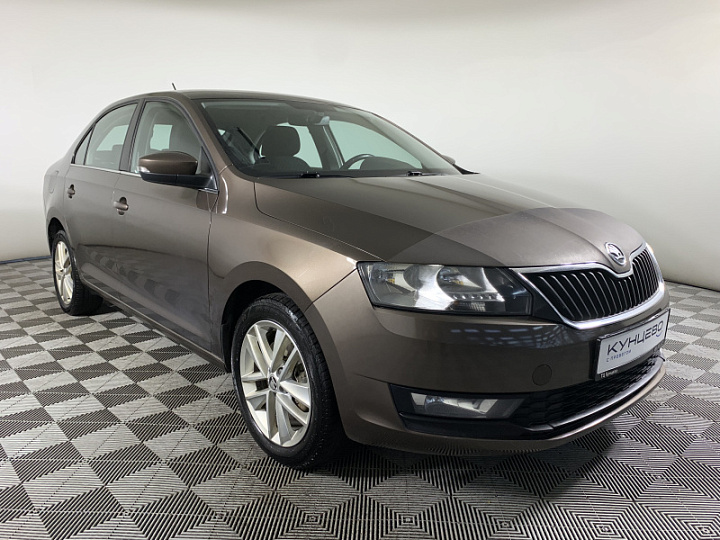 Skoda Rapid 1.6, 2017 года, Автоматическая, Коричневый