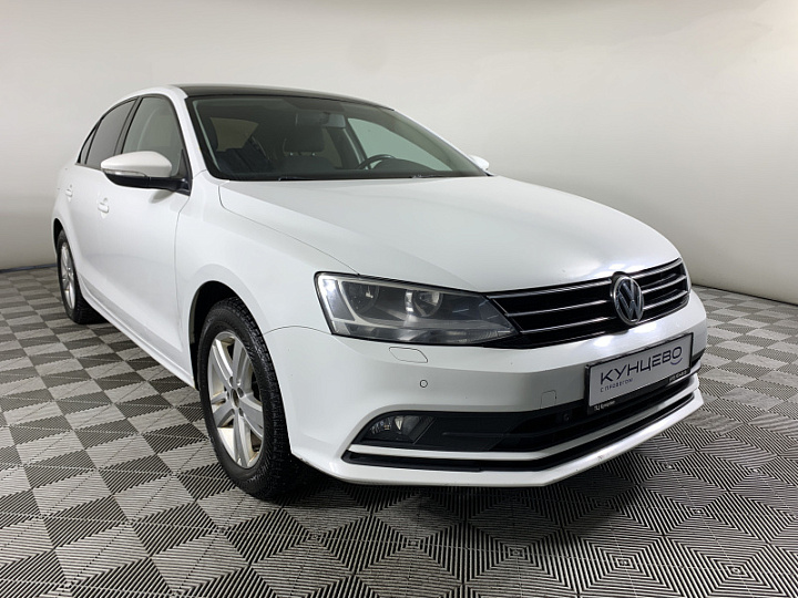 Volkswagen Jetta 1.6, 2016 года, Автоматическая, белый