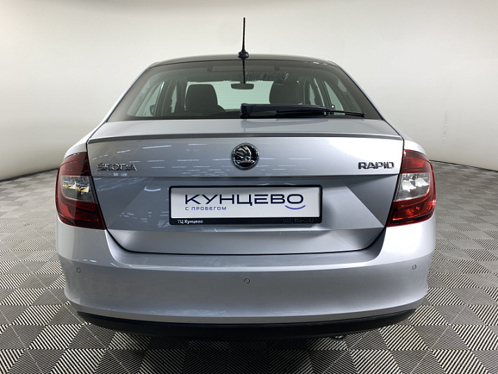 SKODA Rapid 1.4, 2018 года, Робот, Серебристый