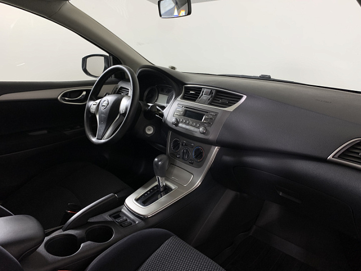 Nissan Sentra 1.6, 2014 года, Вариатор, Черный