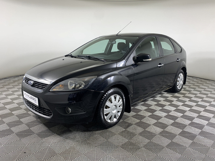 Ford Focus 1.6, 2008 года, Механика, ЧЕРНЫЙ