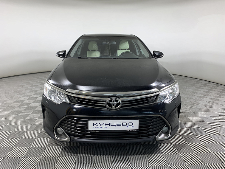 TOYOTA Camry 2.5, 2015 года, Автоматическая, Черный металлик