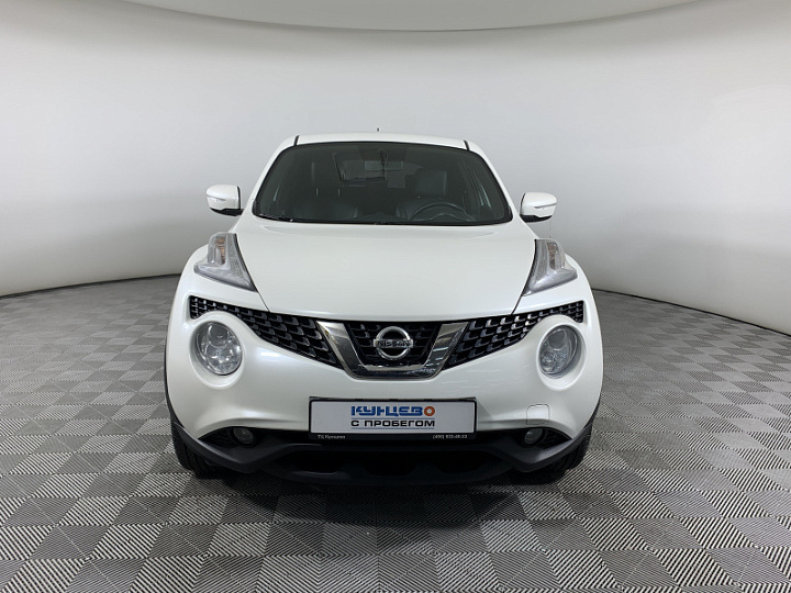 NISSAN Juke 1.6, 2014 года, Вариатор, БЕЛЫЙ