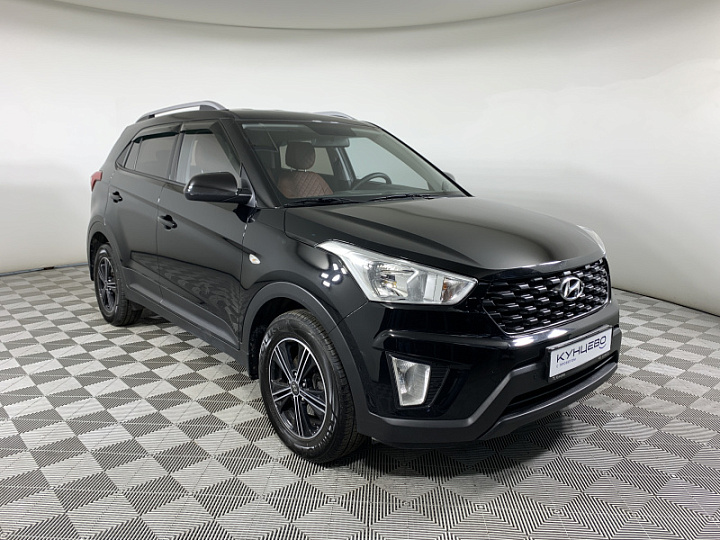 HYUNDAI Creta 1.6, 2020 года, Автоматическая, ЧЕРНЫЙ