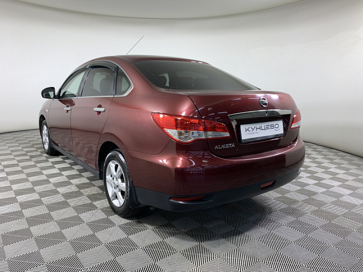 NISSAN Almera 1.6, 2016 года, Автоматическая, КРАСНЫЙ
