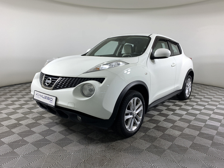 NISSAN Juke 1.6, 2014 года, Вариатор, БЕЛЫЙ