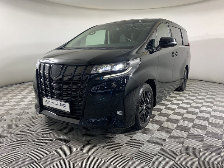 Toyota Alphard 3.5, 2020 года, Автоматическая, ЧЕРНЫЙ