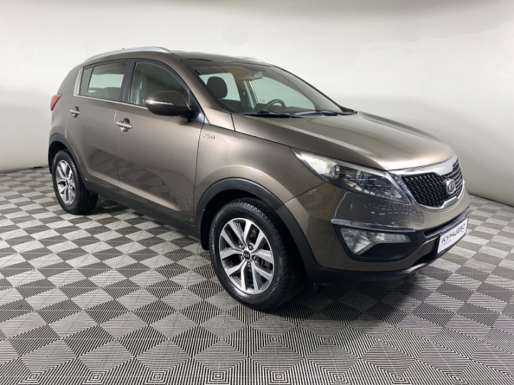 KIA Sportage 2, 2015 года, Автоматическая, Коричневый