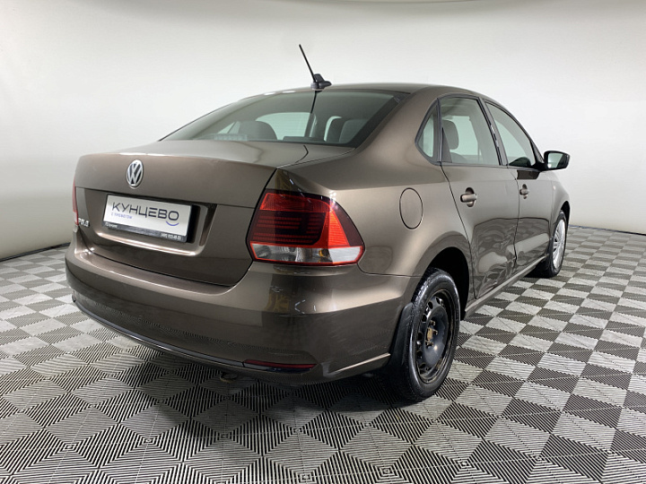 VOLKSWAGEN Polo 1.6, 2017 года, Автоматическая, КОРИЧНЕВЫЙ