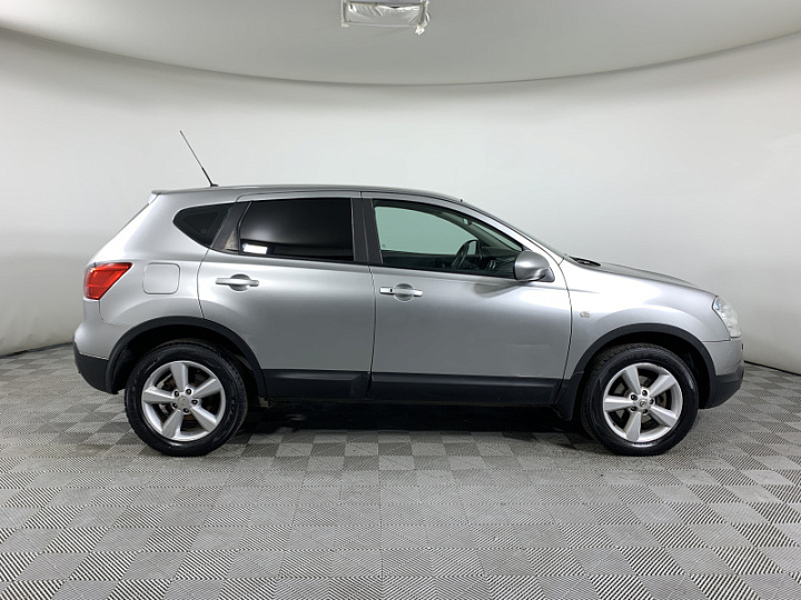 NISSAN Qashqai 2, 2007 года, Вариатор, Серебристый