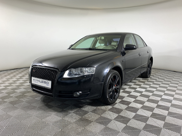AUDI A4 2, 2007 года, Вариатор, ЧЕРНЫЙ