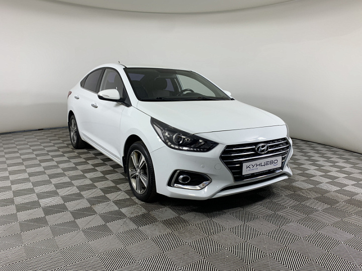 HYUNDAI Solaris 1.6, 2018 года, Автоматическая, БЕЛЫЙ