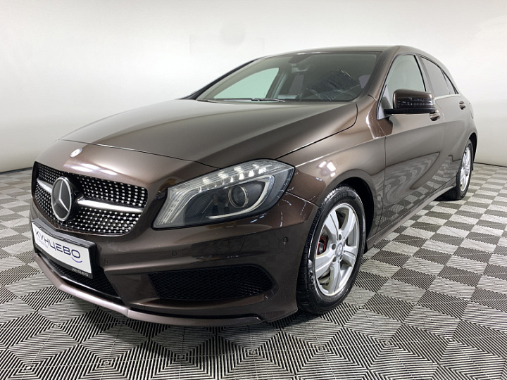 MERCEDES-BENZ A-Класс 1.6, 2014 года, Робот, КОРИЧНЕВЫЙ