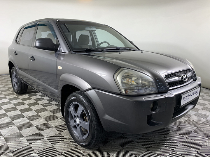 Hyundai Tucson 2, 2008 года, Механика, Темно-серый