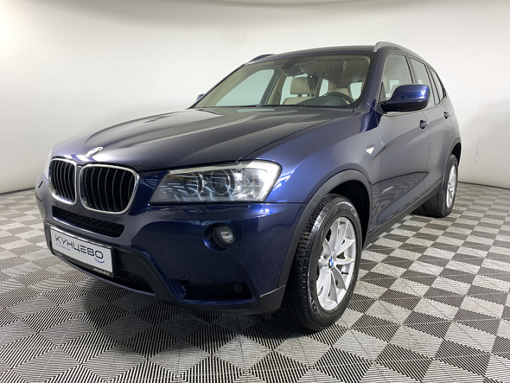 BMW X3 2, 2013 года, Автоматическая, Синий