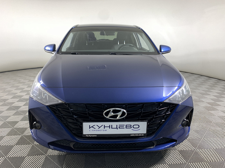 HYUNDAI Solaris 1.6, 2022 года, Автоматическая, СИНИЙ