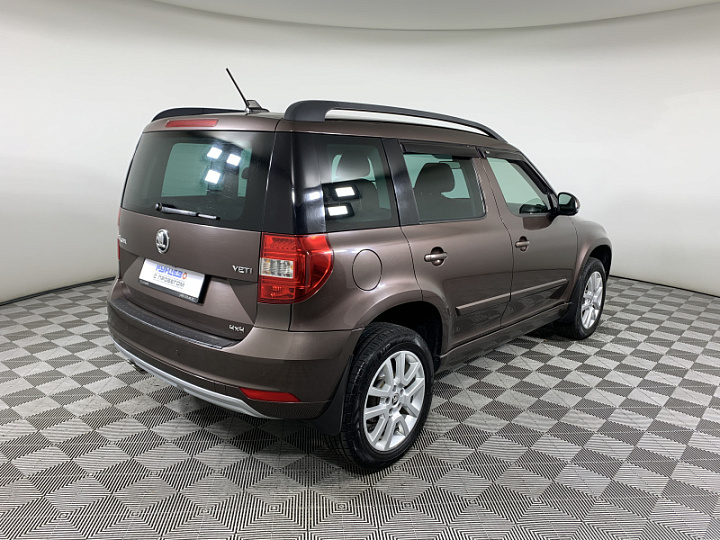 SKODA Yeti 1.8, 2017 года, Робот, КОРИЧНЕВЫЙ