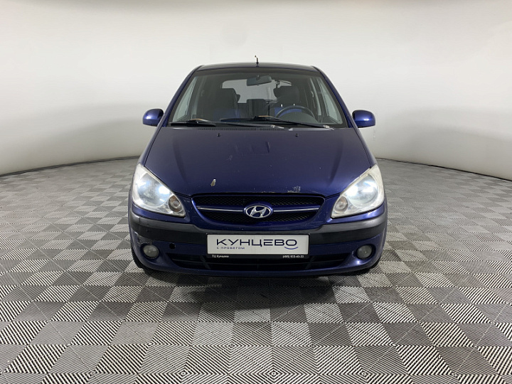 HYUNDAI Getz 1.4, 2008 года, Механика, СИНИЙ