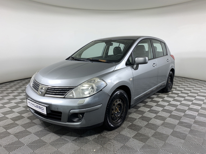 NISSAN Tiida 1.6, 2008 года, Автоматическая, СЕРЫЙ