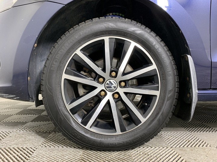 VOLKSWAGEN Polo 1.6, 2012 года, Механика, СИНИЙ
