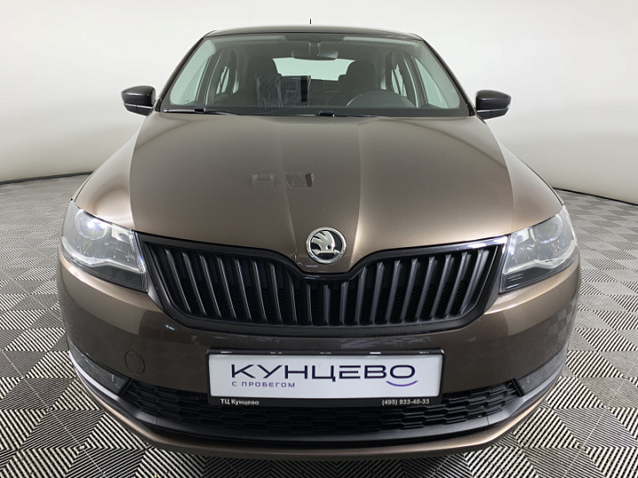 Skoda Rapid 1.4, 2017 года, dsg-7, Коричневый