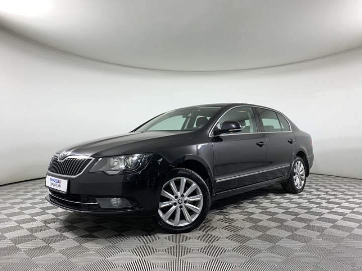SKODA Superb 1.8, 2015 года, Робот, ЧЕРНЫЙ