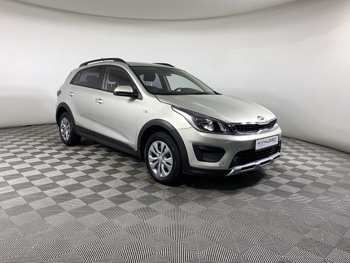 KIA Rio X-Line 1.4, 2020 года, Автоматическая, СЕРЫЙ