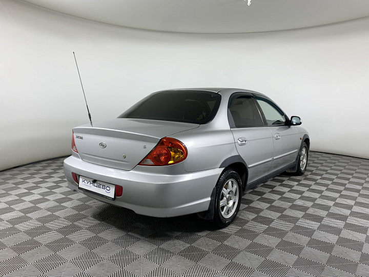 KIA Spectra 1.6, 2008 года, Автоматическая, Серебристый