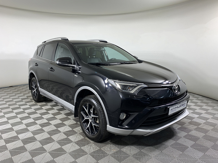 TOYOTA RAV4 2.5, 2017 года, Автоматическая, Черный металлик