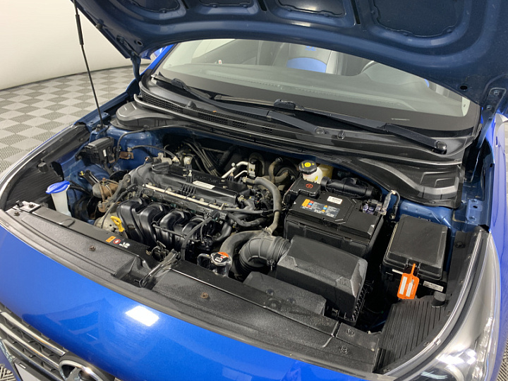 HYUNDAI Solaris 1.6, 2017 года, Автоматическая, СИНИЙ