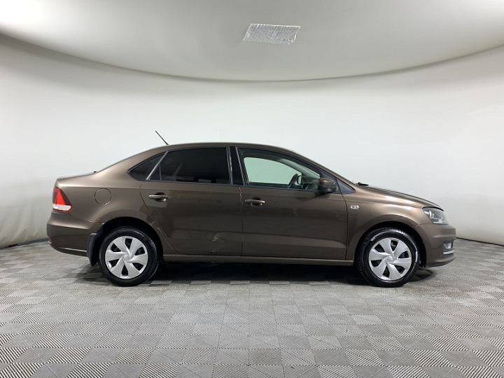 VOLKSWAGEN Polo 1.6, 2016 года, Автоматическая, КОРИЧНЕВЫЙ