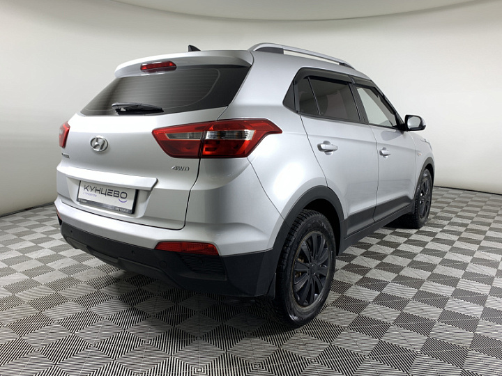 HYUNDAI Creta 1.6, 2017 года, Автоматическая, Серебристый