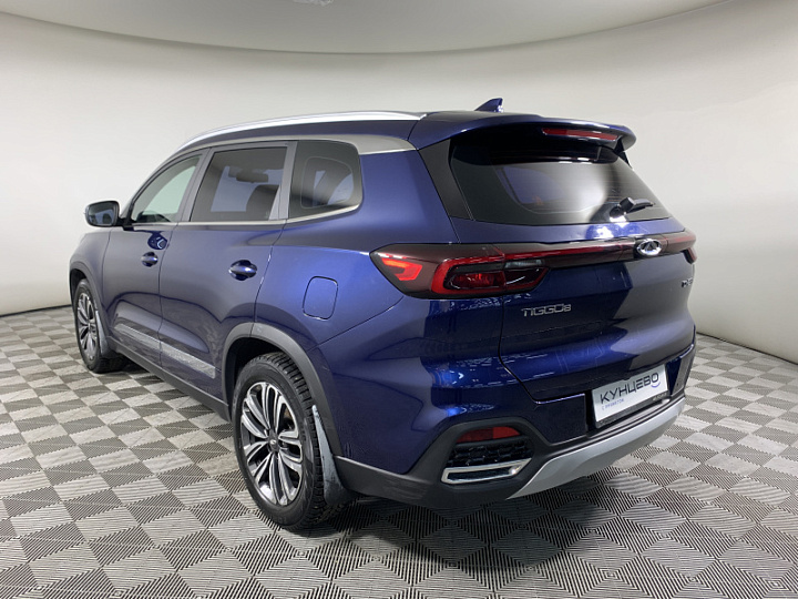 CHERY Tiggo 8 1.5, 2021 года, Робот, СИНИЙ