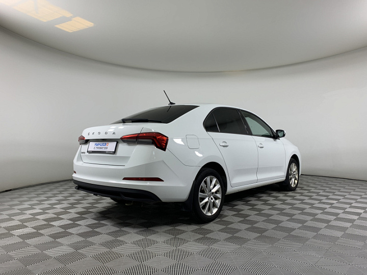 SKODA Rapid 1.6, 2021 года, Автоматическая, БЕЛЫЙ